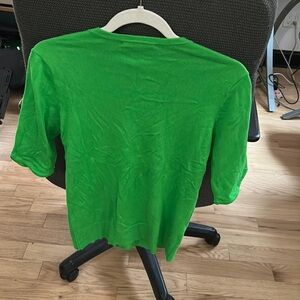 Green Ny& Company green sweater with decorative buttons, size Small.